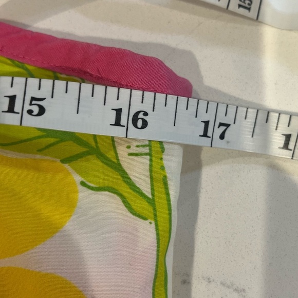 Lilly Pulitzer VTG white label women’s floral wrap dress pink and white size 6 - Picture 6 of 7